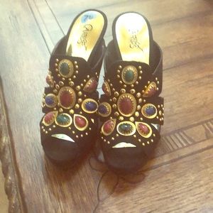 Carlos Santana heels